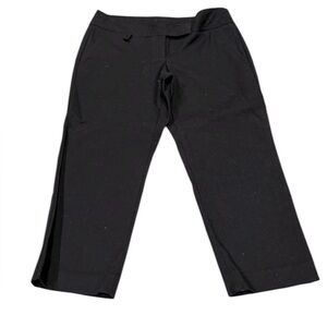 Talbots Women’s Black Dress Pants Cropped Size 6P